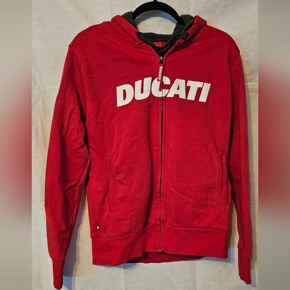 Ducati Tops - Ducati Red Women's Hoodie